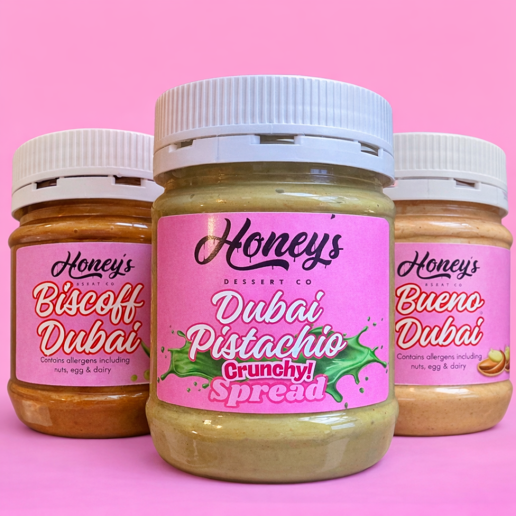 Dubai Spread Trio – 3 x 250g Jars