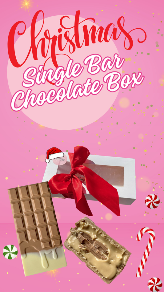 Christmas Single Bar Chocolate Box