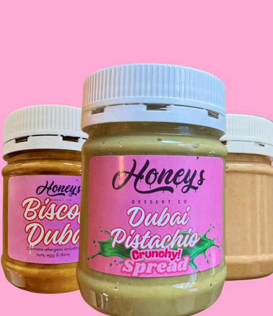 Dubai Spread Trio – 3 x 250g Jars